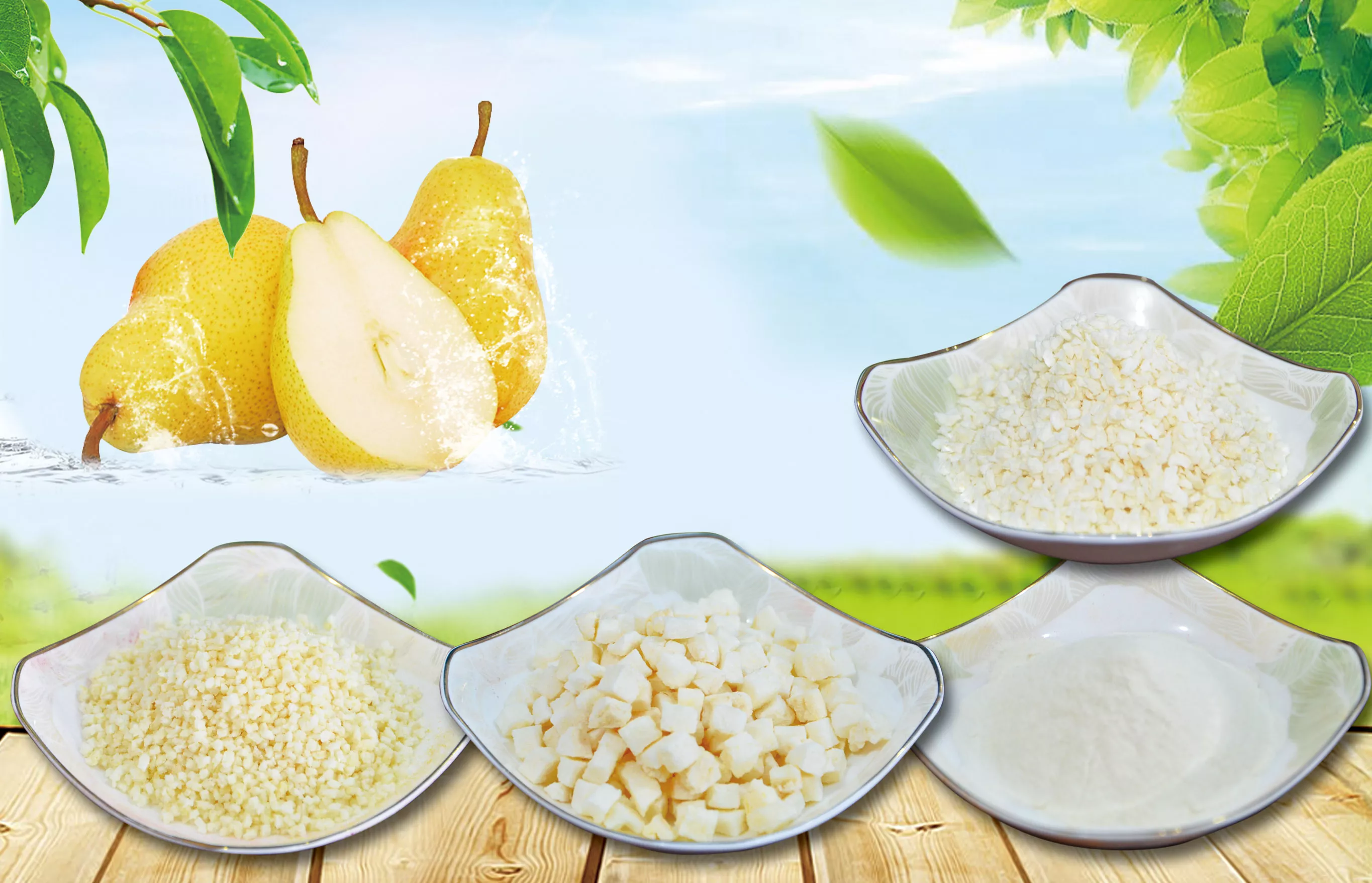 冻干梨产品系列Freeze-dried pear product series